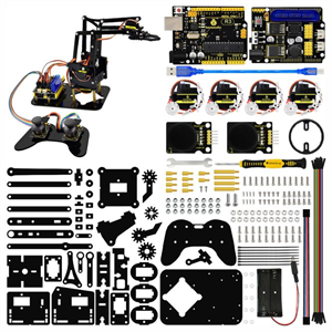 Picture of DIY 4DOF ROBOT MECHANICAL ARM KIT FOR ARDUINO