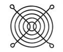 Picture of METAL FINGER/FAN GUARD BLACK 80mm