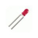 Picture of LED 3mm DI-RD RND 40mcd 35D