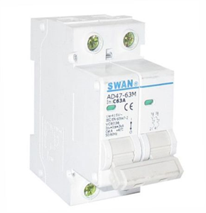 Picture of CIRCUIT BREAKER 3KA C-CURVE 2P 63A