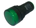 Picture of PILOT LIGHT GREEN LED 22MM 24V DC/AC