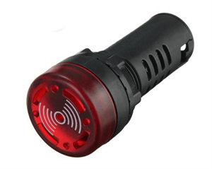 Picture of BUZZER FLASH RED 24V DC/AC