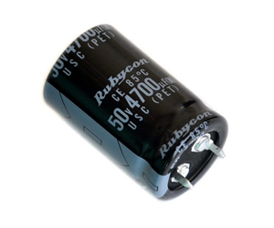 Picture of CAPACITOR ELEC RAD 6800uF 50V SNP