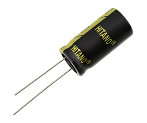 Picture of CAPACITOR ELEC RAD 100uF 35V HT 8x12