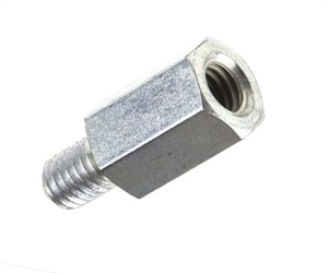 Picture of NICKEL METAL SPACER MAL-FEM M3x10x6mm