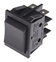 Picture of ROCKER SWITCH DPDT (ON)-OFF-(ON) 33x25mm
