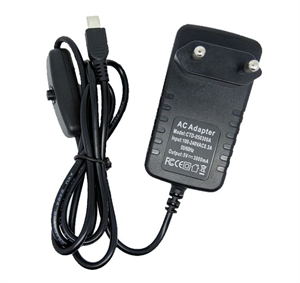 Picture of POWER SUPPLY FOR RASPBERRY Pi 5V 3A USB-C
