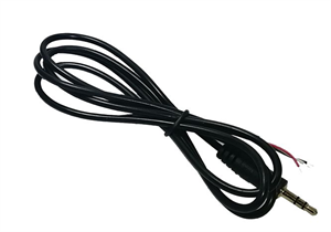 Picture of 3.5mm STEREO PLUG TO OPEN END STR 3 CORE WIRE - 1m
