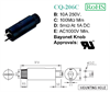 Picture of FUSE HOLDER 5x20 VERTICAL PCB-8mm
