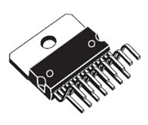 Picture of AMP AUDIO 100Wx1 SIL15 TDA7293