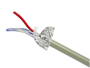 Picture of CABLE SIGNAL 2C SCREENED 0.5 1m GREY