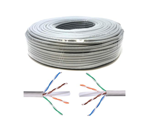 Picture of CAB CAT6 SOLID UNSHIELDED GREY - 100M/ROLL