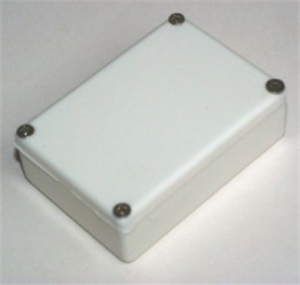 Picture of ABS ENCLOSURE WHITE POT-1W 72x50x25