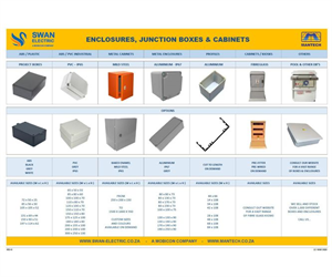 Picture of CHART ABS BOARD ENCLOSURES A3x0.9mm