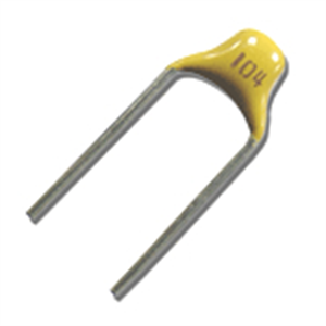 Picture of CAP CER M/L 10% 0.1uF 100V P=5