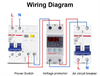 Picture of ADJ OVER/UNDER-VOLTAGE PROT RELAY 230VAC 40Amax