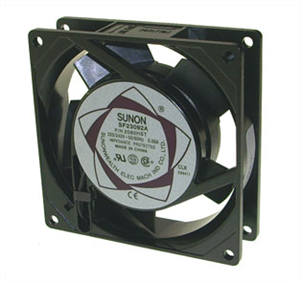 Picture of 220V AXIAL FAN 92sqx25mm BAL 36CFM TERM