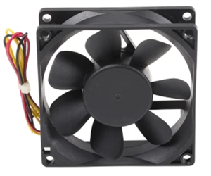 Picture of 24VDC AXIAL FAN 80sqx25mm BAL 41CFM LEAD