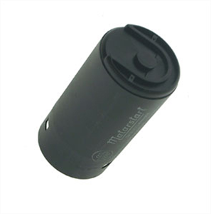 Picture of MOTOR STARTING CAPACITOR 550uF-650uF 125V T/4