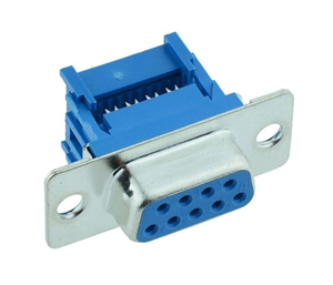 Picture of IDC SOCKET D-SUB 9W METAL MNT & W/METAL CLIP