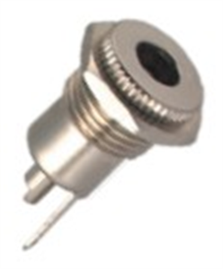 Picture of DC PLUG PANEL MOUNT 2.5x09mm METAL TYPE
