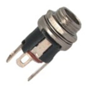 Picture of DC PLUG 2.5mm 11mm PANEL HOLE=8mm
