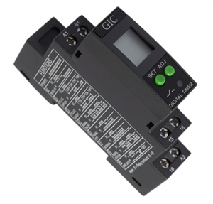 Picture of DIGITAL TIMER RELAY SPDT MULTI-FUNCTION DIN MOUNT