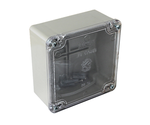 Picture of ENCL PVC FIXED CLEAR LID 120x120x58 IP66