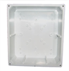Picture of ABS ENCLOSURE 222x204x80 WHITE F/L