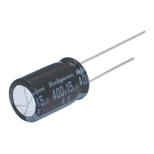 Picture of CAP ELEC RAD 15uF 400V HT