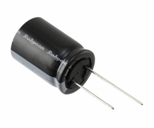 Picture of CAPACITOR ELEC RAD 68uF 100V LIHT