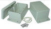 Picture of IP65 ABS ENCLOSURE 120x80x64mm CREAM