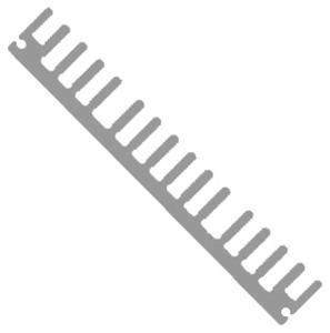 Picture of HEATSINK EXTRUSION NT/MILL 94x14x40mm