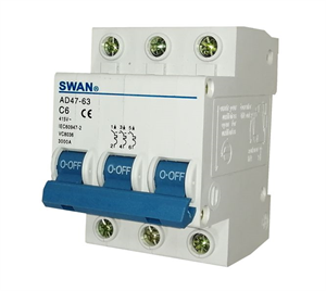 Picture of CIRCUIT BREAKER 3KA C CURVE 3P 25A