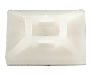 Picture of CABLE TIE SUPPORT ADHESIVE 33x25 WHITE