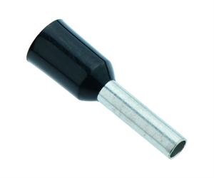 Picture of BOOT LACE TERMINAL BLACK 1.5mm2 L=8