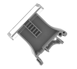 Picture of D/R TERMINAL LABEL FACE DIMENSIONS 44x15.5x5