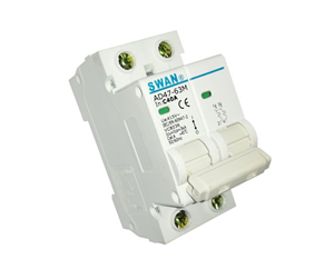 Picture of CIRCUIT BREAKER 2POLE 40A 3KA DIN RAIL C-CURVE