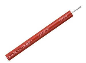 Picture of HIGH VOLTAGE WIRE HV/HT 50KV RED TY-50