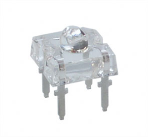 Picture of LED OVAL CL-RD 4PIN 3Kmcd 90-D