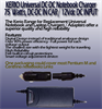 Picture of BATTERY CHARGER 72W CAR UNIV DC LAPTOP