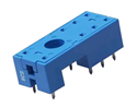 Picture of RELAY SOCKET SOCKET BLUE FOR 40/44 SERIES PCB MNT