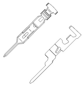 Picture of PLUG CRIMP TERMINAL 0.22-0.5mm 24-20AWG