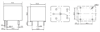 Picture of RELAY SPDT 10A 3VDC RECT 5PCB