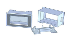 Picture of ABS ENCLOSURE 79x43x36 W/DISPLAY 52x23