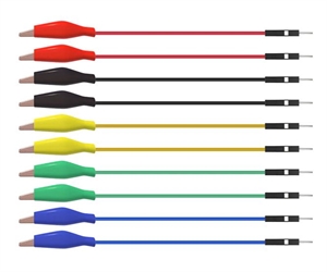 Picture of  JUMPER PIN TO CROC CLIP LEAD SET 10-PCS	